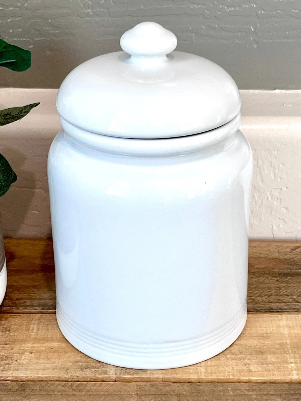 Large Vintage Porcelain by Rosalinde Longhaired Dachshund Treat Jar
